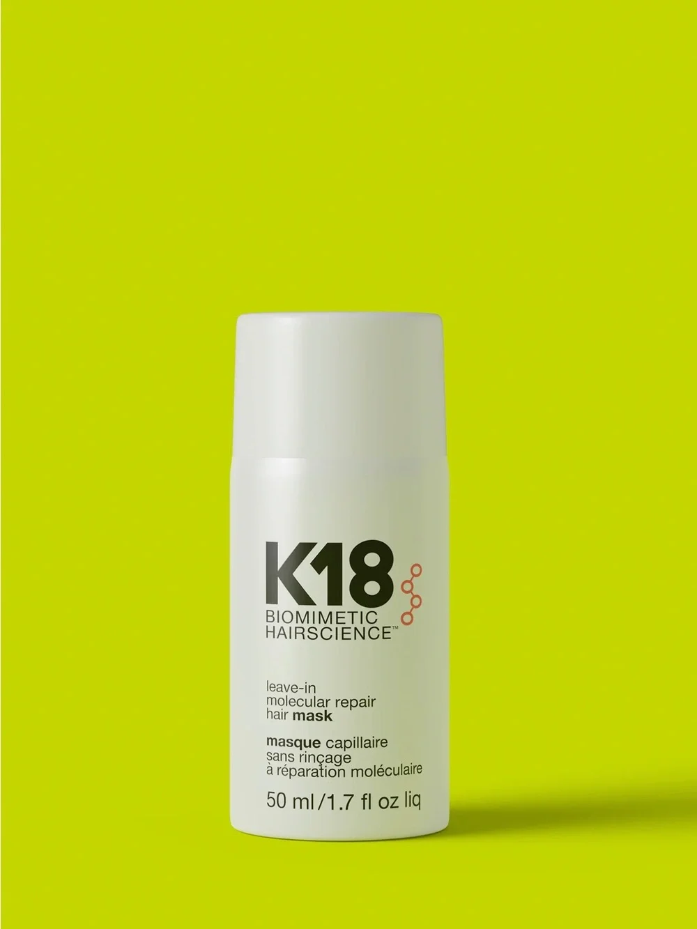 K18 Biomimetic Hairscience Leave-In Molecular Repair Hair Mask BNIB 50ml/1.7 oz